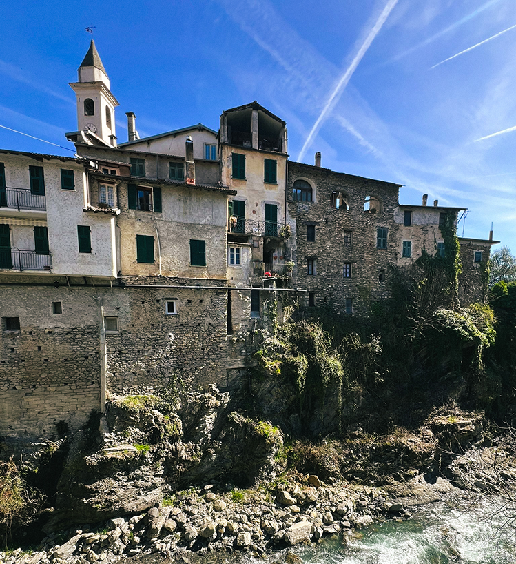 Ponti di Pornassio village